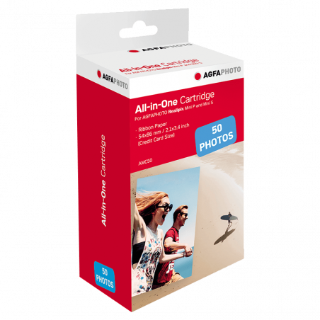 Cartuccia per Stampante Fotografica - AgfaPhoto AMC50 - Realipix Mini P Mini S