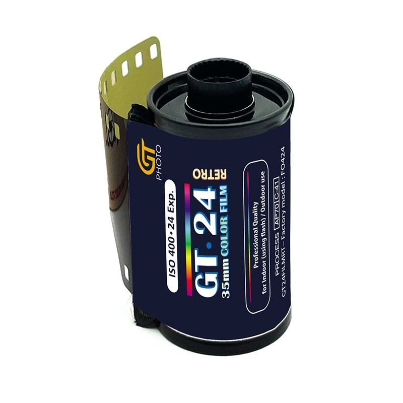 GT24FILM Fotofilm - 35mm Farbfilm mit 24 Posen