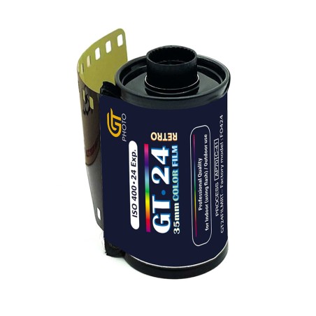 GT24FILM Fotofilm - 35mm Farbfilm mit 24 Posen