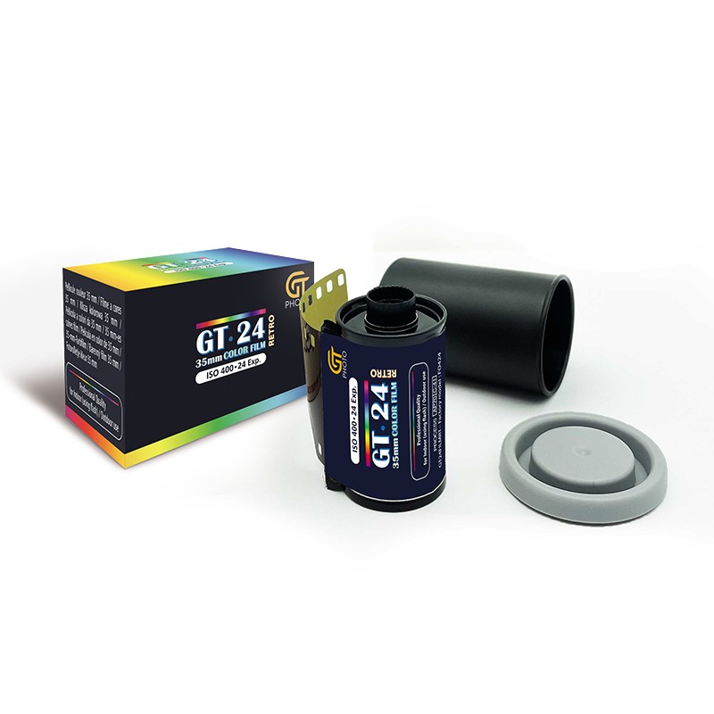 GT24FILM Fotofilm - 35mm Farbfilm mit 24 Posen
