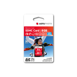 AgfaPhoto SDHC Memory Card - 8 GB High Speed