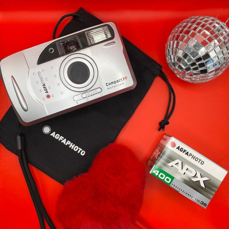 Pack Argentique Réutilisable Motorisé AgfaPhoto – Pellicule et Pile incluses