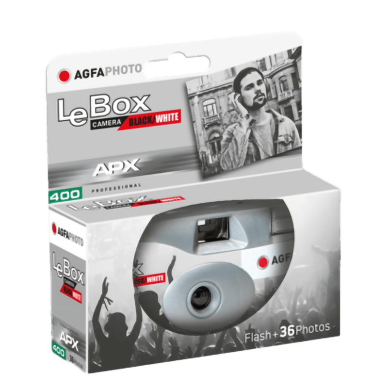 AgfaPhoto LeBox Black&White Disposable Camera