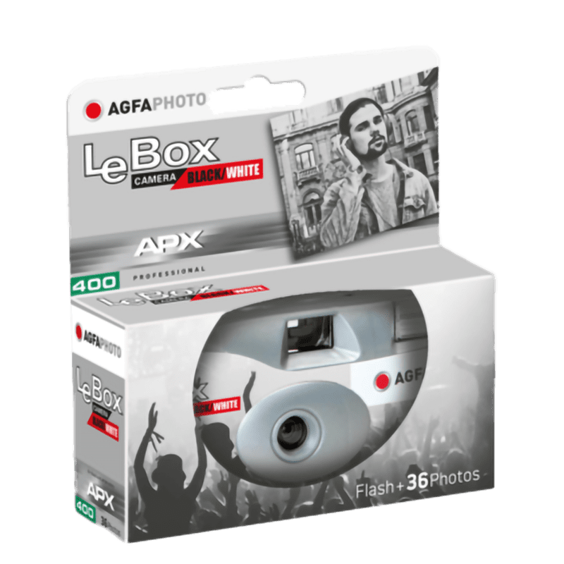 Disposable cameras - AgfaPhoto LeBox Black&White - Film photography