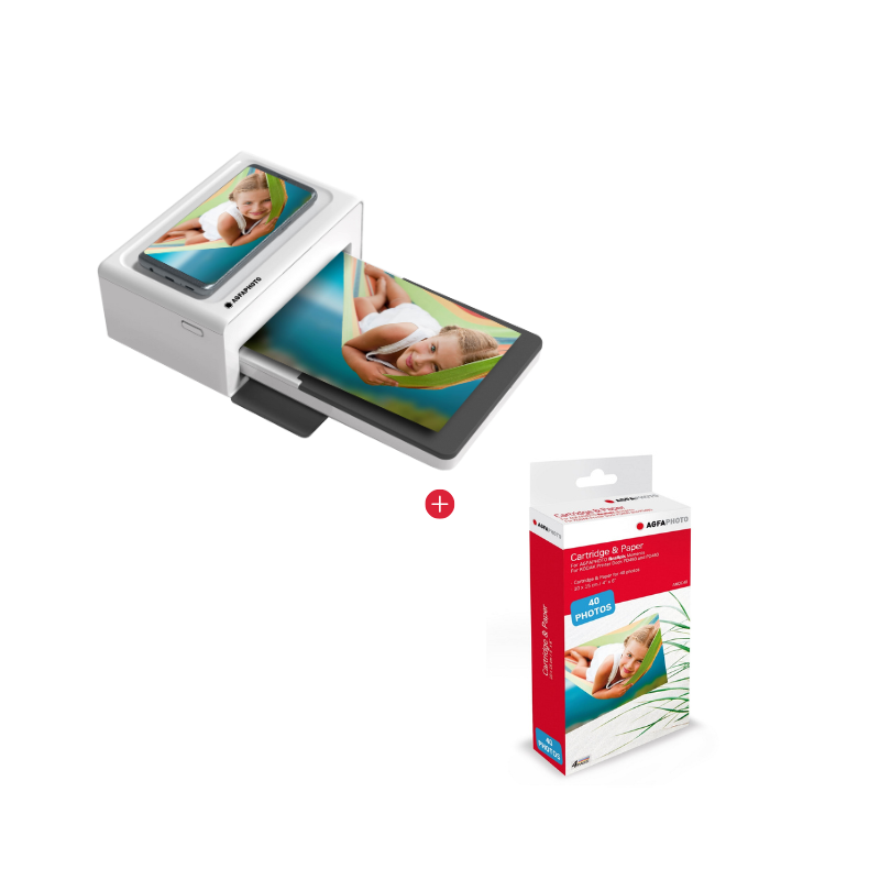 Pack Imprimante Photo Realipix Moments + 50 photos