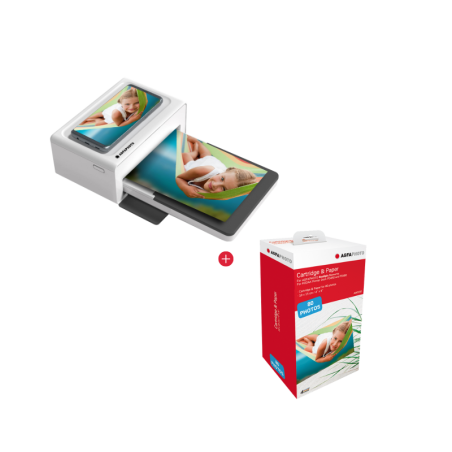 Realipix MOMENTS Photo Printer Pack + 90 Photos