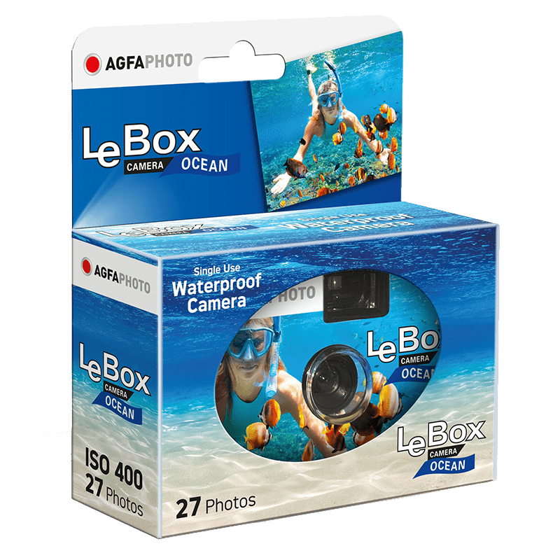 AgfaPhoto LeBox Ocean Disposable Camera