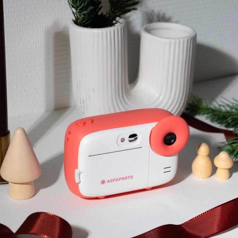 Caja de Navidad para niños: AgfaPhoto Realikids Instant Cam, Tarjeta SD & Tarjeta de regalo para impresión de fotos