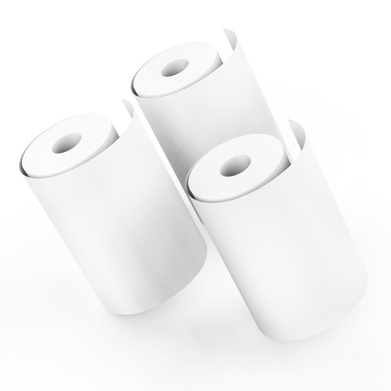 3PK-Rouleau de papier transparent pour imprimante thermique E210