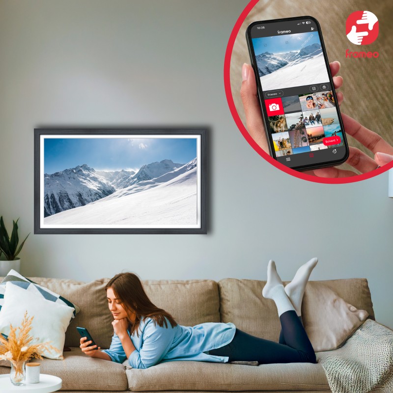 Podłączona Cyfrowa Ramka na Zdjęcia – Agfaphoto Realiview APF3200 WIFI – 32” Full HD