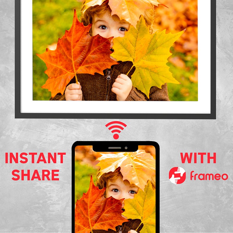 Cyfrowa ramka na zdjęcia z Wi-Fi - AgfaPhoto Realiview APF1700WIFI - 17 cali