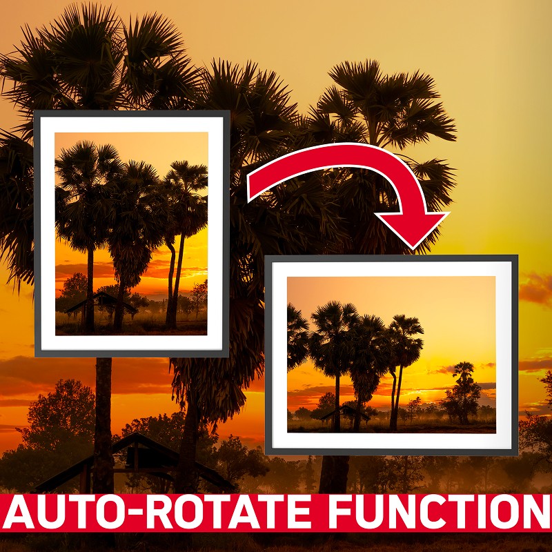 Connected Digital Photo Frame - AgfaPhoto Realiview APF1700WIFI - 17 Inches