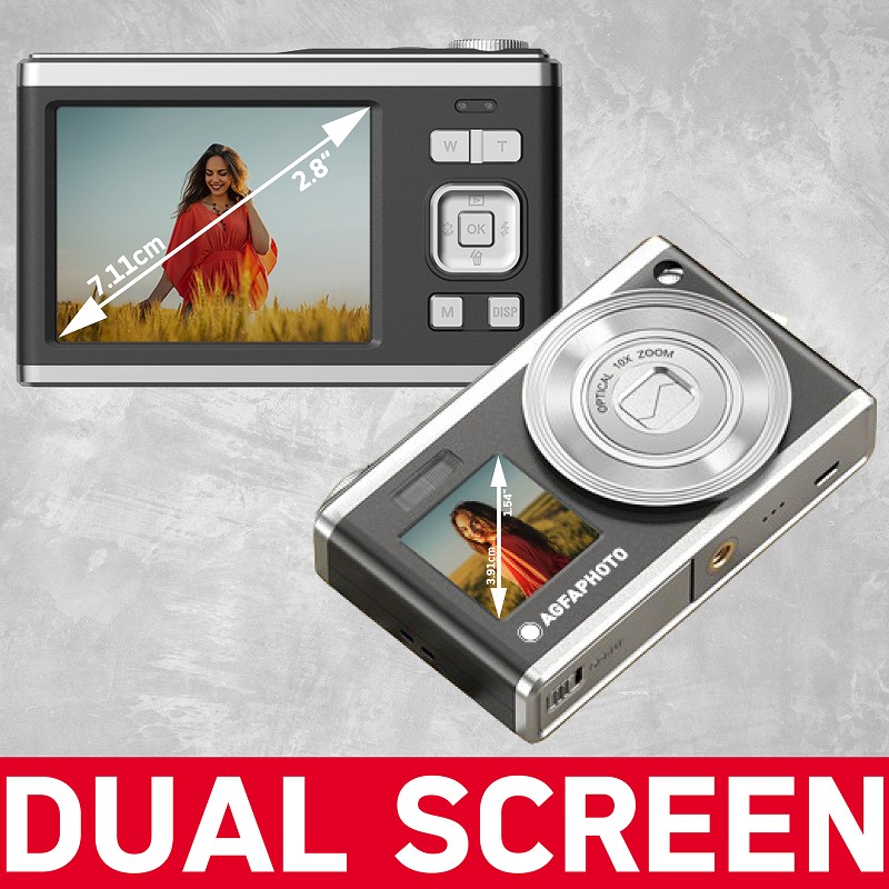 Digitale Fotokamera – AgfaPhoto Realishot DC9200 – Optischer Zoom 10X