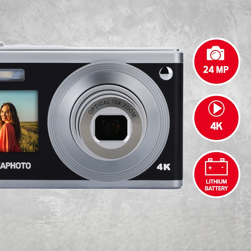 Fotocamera Digitale - AgfaPhoto Realishot DC9200 - Zoom ottico 10X