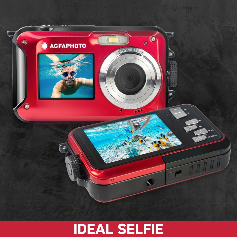 Wasserdichte Digitalkamera - AgfaPhoto Realishot WP8000 - Wasserdicht 3m