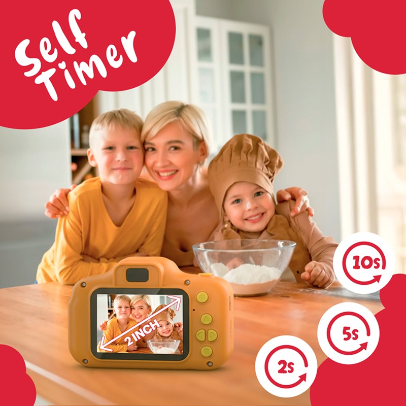 Fotocamera per Bambini - AgfaPhoto Realikids Cam Mini - Ultra compatto e leggero