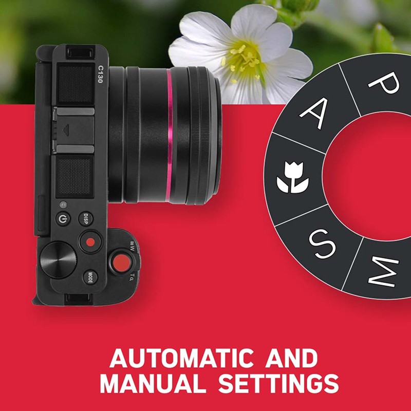 Appareil Photo Numérique Compact – AgfaPhoto Realishot C130 – Écran Articulé