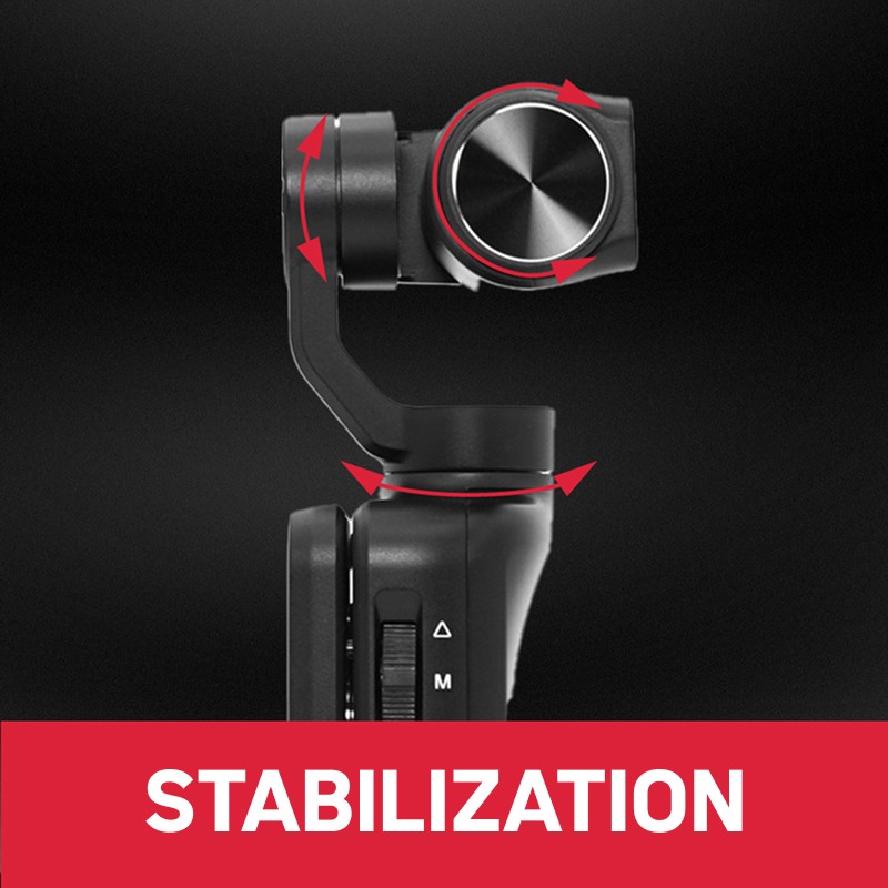 Gimbal Camera 4K Realimove MC3X AgfaPhoto - Stabilizzazione a 3 assi