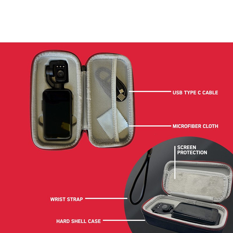 Cámara Gimbal 4K Realimove MC3X AgfaPhoto - Estabilización en 3 ejes