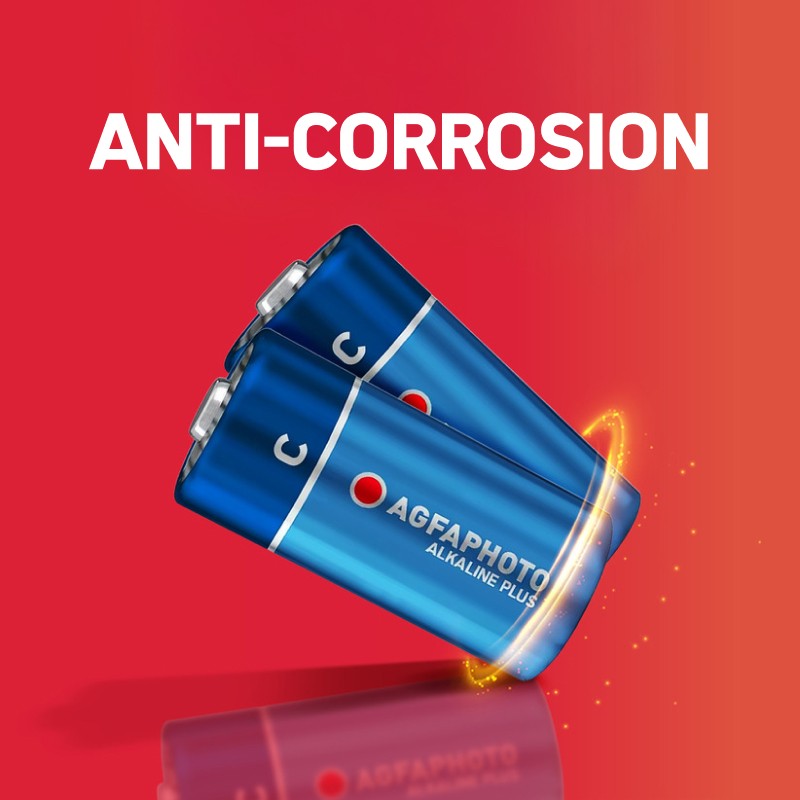 Paquete de 12 pilas alcalinas de alta capacidad - Baby C - LR14