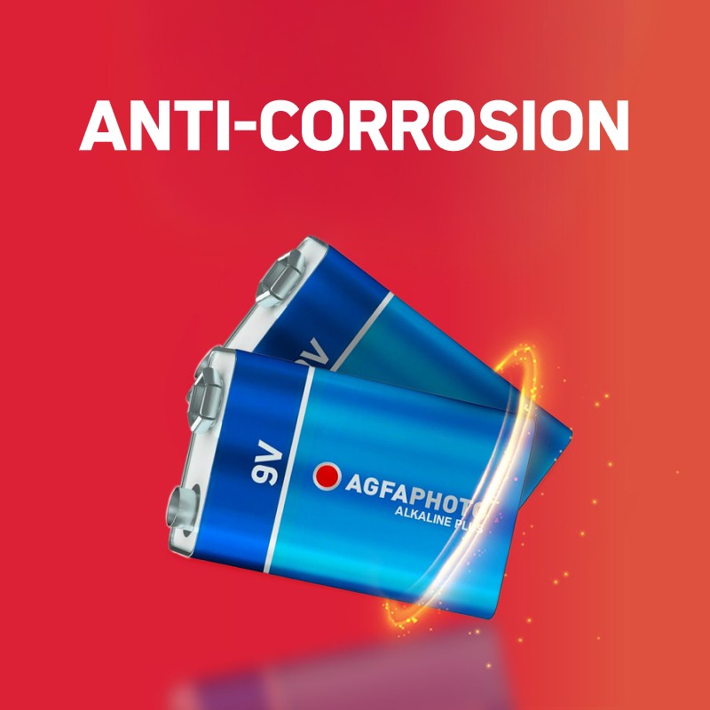 Zestaw 10 baterii alkalicznych E-Block PLUS - 6LR61