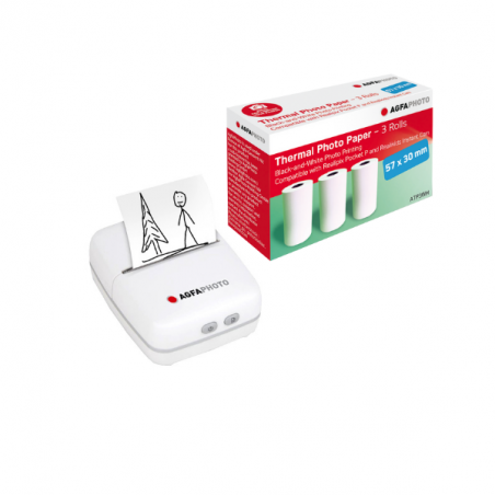 Pack Imprimante Realipix Pocket P + 3 rouleaux de papiers