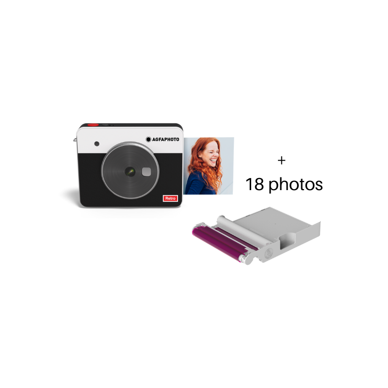 Pack Instant Camera Realipix SQUARE S + 18 photos