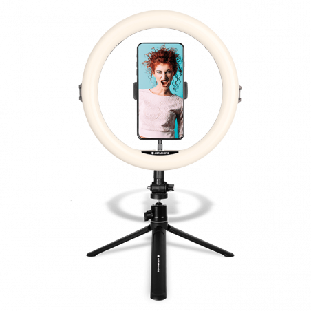 26CM Selfie LED Ring Light 7 Feet Tripod Stand & Mobile Phone Holder 26 CM ring  light with Best Quality 7ft Aluminum tripod Stand for videos Photography  Tiktok Light youtube Light 26cm