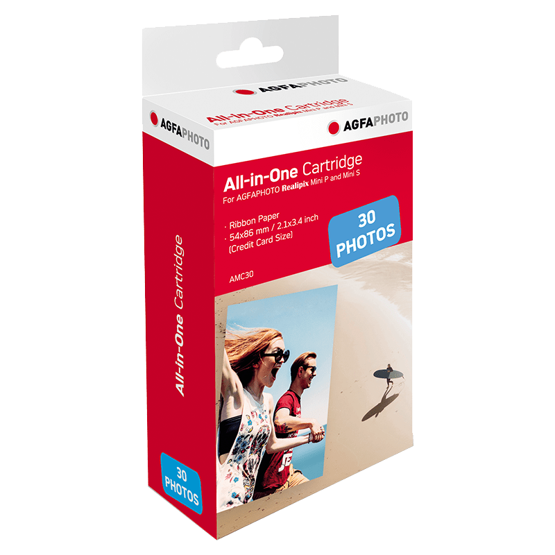 Refurbished Printer Cartridge - AgfaPhoto AMC30 - Realipix Mini P Mini S