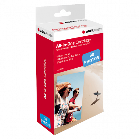 Refurbished Printer Cartridge - AgfaPhoto AMC30 - Realipix Mini P Mini S