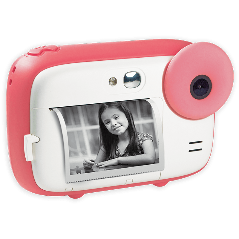 Pack AgfaPhoto Realikids Instant Cam Rose + 6 Rouleaux de papiers