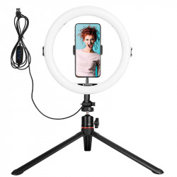 Ring Light - AgfaPhoto Realiview ARL11 - Smartphone-Adapter