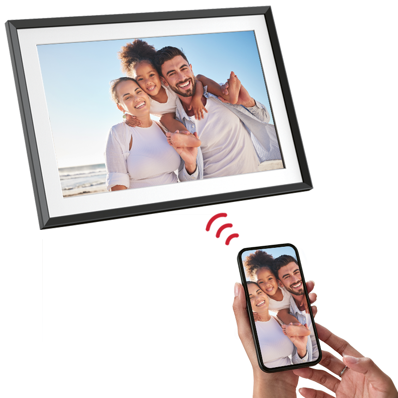 Connected Digital Photo Frame - AgfaPhoto Realiview APF1000WIFI - 10 Inches