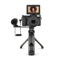 Kompaktkamera-Paket für Vlogging – Realishot VLG4K-OPT – 5X optischer Zoom