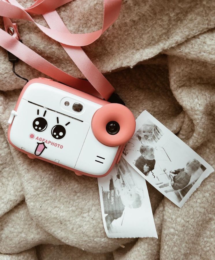 Appareil Photo Enfant - AgfaPhoto Realikids Instant Cam - 3 Rouleaux inclus